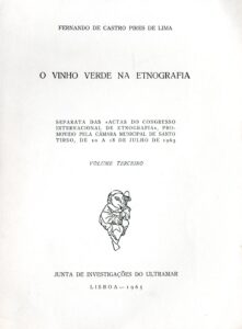 VINHO VERDE NA ETNOGRAFIA