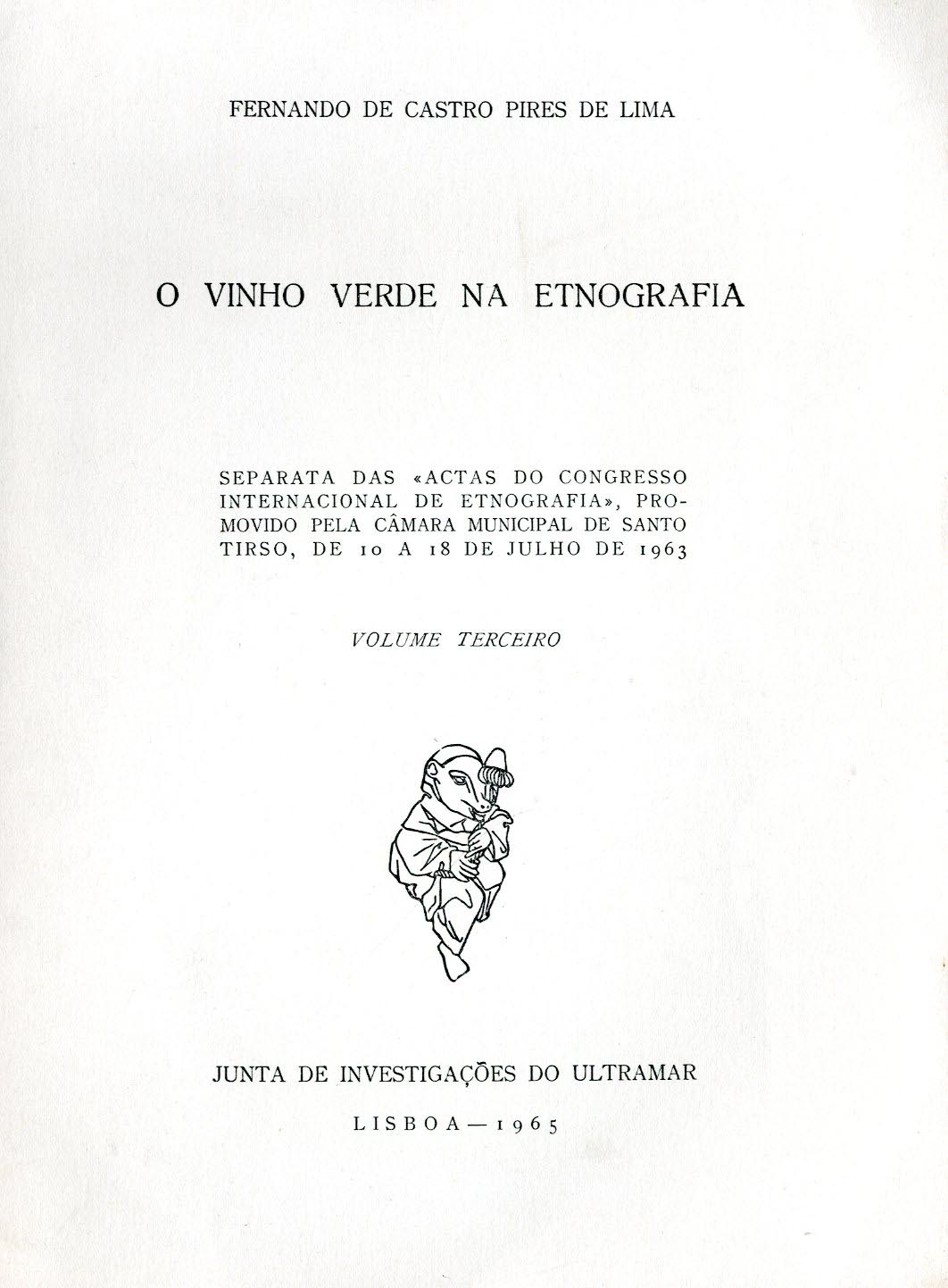 VINHO VERDE NA ETNOGRAFIA