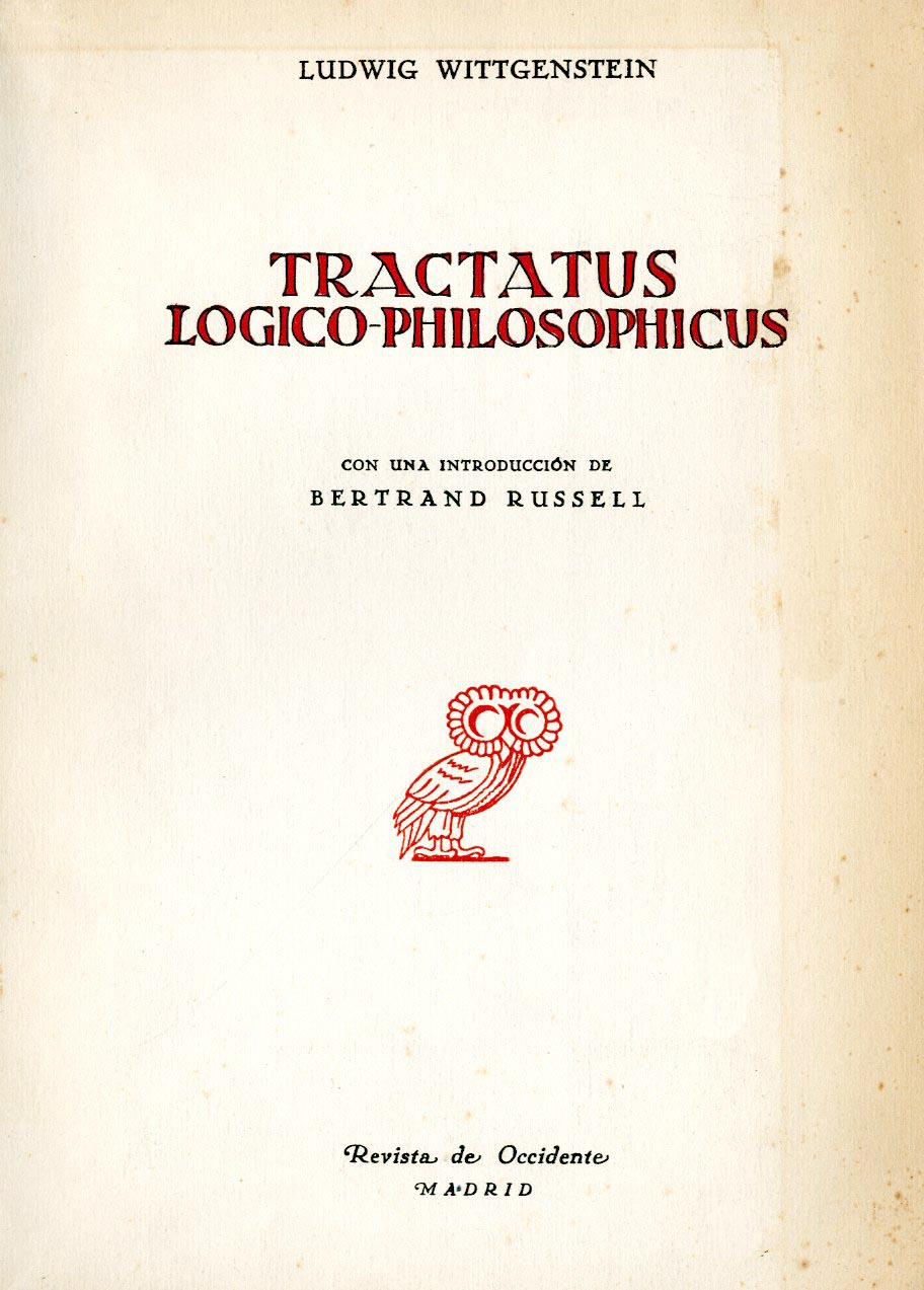 TRACTATUS LOGICO PHILOSOPHICUS