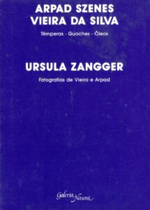 ARPAD SZENES & VIEIRA DA SILVA. Têmperas - Guaches - Óleos