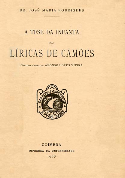TESE DA INFANTA NAS LIRICAS DE CAMOES